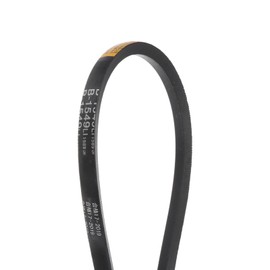 sourcing map B-1549 V-Belt Drive Belt 1549 mm Inner Circumference Rubber for Power Transmission Pack of 2