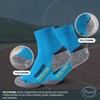 Piarini 2 pairs Coolmax outdoor socks, functional socks, short, black,