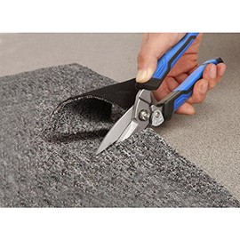 Kobalt 3-in Serrated Molded Grip Heavy Duty Scissors