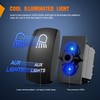Nilight Aux Lights Rocker Switch Led Light Bar Switch 5