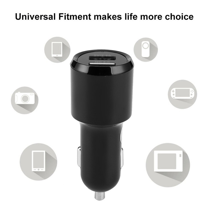 BC56 Wireless Car Bluetooth FM Transmitter Handsfree Audio Receiver Auto