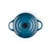 Le Creuset Stoneware Petite Round Casserole, 0.25 L, Deep Teal,