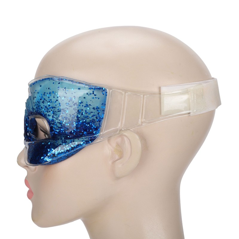 TPU Glitter Sequins Sleep Hot Cold Compress Eye Cover Sleep
