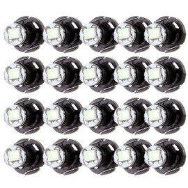 cciyu 20 Pack Blue T4/T4.2 Neo Wedge LED Light Lamp Bulbs (ice blue)