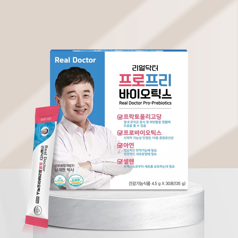 Real Doctor Pro-Prebiotics Whole Family Lactobacillus Lactobacillus Gasseri Zinc Selenium