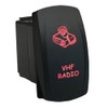 12V 20A / 24V 10A ON-OFF Marine Rocker Switch VHF