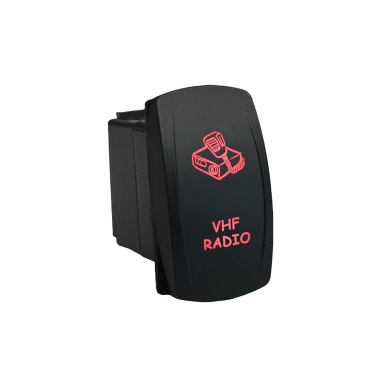 12V 20A / 24V 10A ON-OFF Marine Rocker Switch VHF