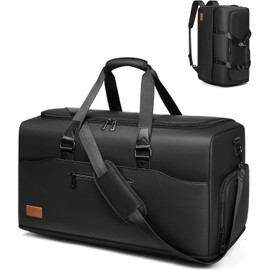 Bolsa de Deportiva para Viaje,Bolsa de Lona 55/70l para Hombres con Compartimento para Zapatos Maleta Deportiva Impermeable para Gimnasio Negocios Natación