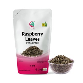Raspberry Leaf tea 113 grams (4 oz) | Cut and Sifted | 100% Pure and Natural Herbal Tea | Non-GMO, Ethically Sourced | by Yogi's Gift®