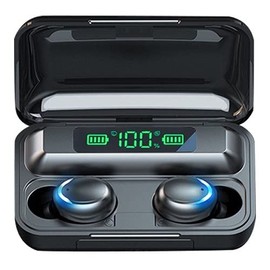 Meru Audifonos Inalambricos con Bluetooth 5.0 Carga| Earbuds Basic Negro