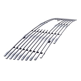 APS Compatible with GMC Sierra 1500 1500HD 2500HD 3500 2003-2006 & 2500 03-04 & 07 Classic Main Upper Stainless Steel Chrome 8x6 Billet Front Grill Grille Insert G65771C