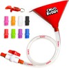 Chug Buddy Beer Bong Tube and Funnel with Valve, 8