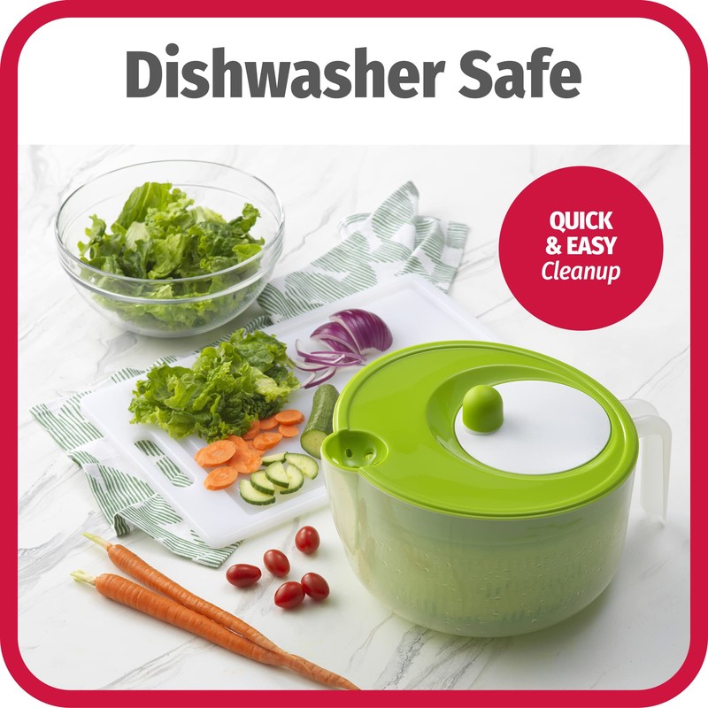 GoodCook Salad Spinner, Green