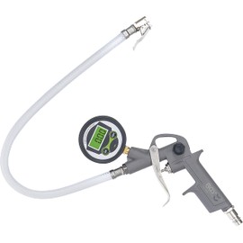 BGS 6794 Compressed Air Tyre Inflator Gun Digital 0 - 8 Bar Tyre Inflator Tyre Pressure Gauge Tyre Inflator Tyre Pressure Gauge