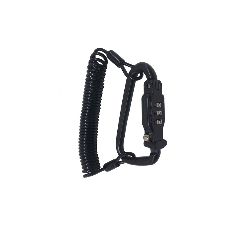 YJS Motorcycle Helmet Lock & Cable Heavy Duty Combination Lock