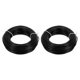 sourcing map 22AWG Wire 22 Gauge Stranded Wire PVC Hookup Wire, UL1007 Tinned Copper Wire 30m/100ft Black for Internal Connecting Wire