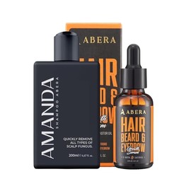ABERA Amanda Anti-Dandruff Shampoo Hair Growth Serum for Hair Loss