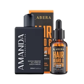 ABERA Amanda Anti-Dandruff Shampoo Hair Growth Serum for Hair Loss
