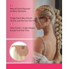 Youngsmile Human Hair Ponytail Extensions 14 Inch 65g Clip in