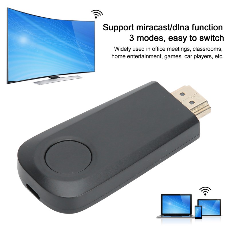 Wireless Display Receiver High Definition WiFi Dongle 1080P Screen Projection
