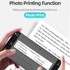 Portable Mini Printer Wireless BT Thermal Printer Easy Operation Compatible