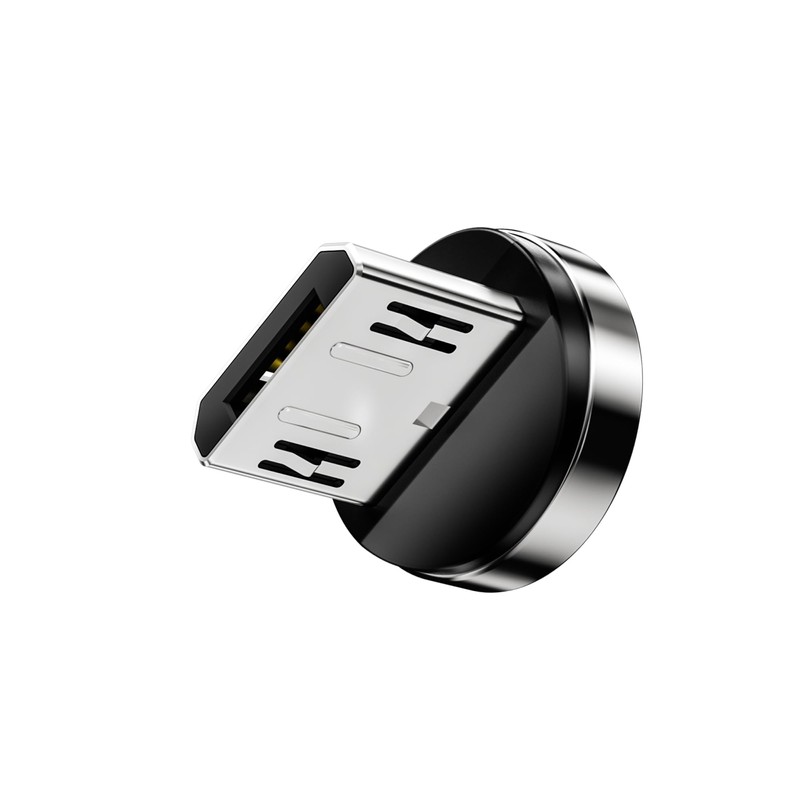 Gourde Magnetic Connector Tips Head for Android Devices (3 Pack),