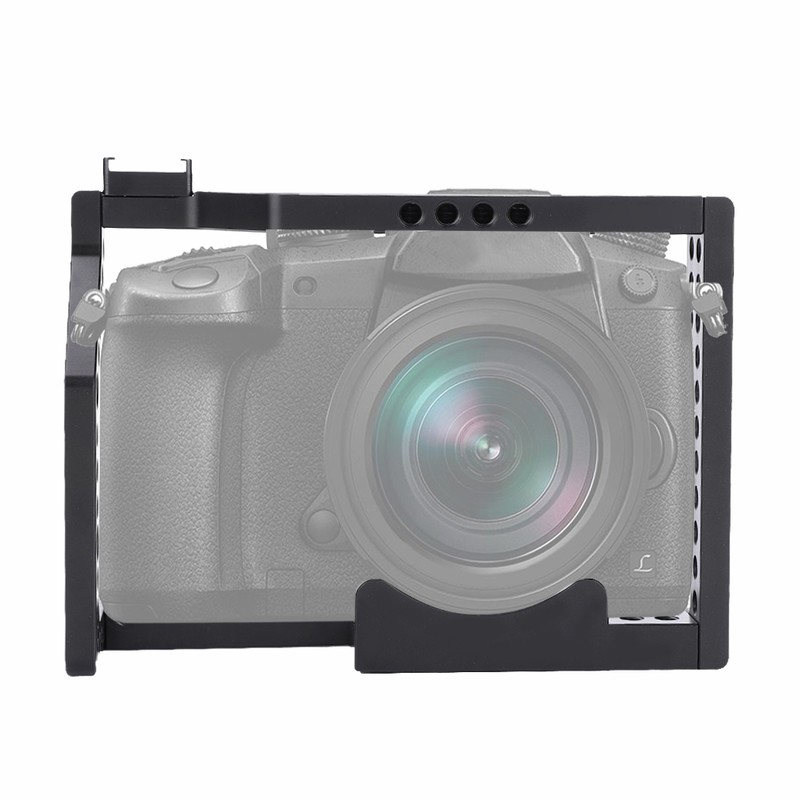 Aluminium Alloy 1/4'' Screw Multiple Holes Camera Cage Rig for