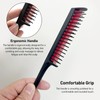5-Piece Triple Teasing Comb Set - Rat Tail Combs for