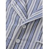 Latuza Men's Cotton Nightshirt Short Sleeve Nightgown with Pockets XXL