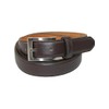 CTM® Men's Big & Tall Leather Basic Dress Belt with