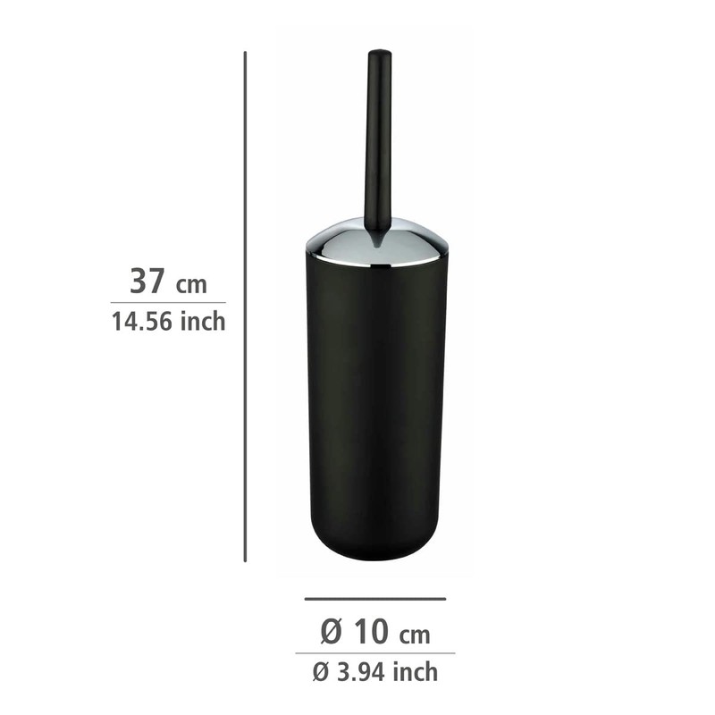 Wenko Brasil white toilet brush holder 10 x 37 x
