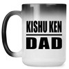 Designsify Gifts, Kishu Ken Dad, 15oz Color Changing Mug Ceramic