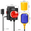 New Upgrade! Sump Pump Alarm, Briidea Indoor/Outdoor High Water Septic