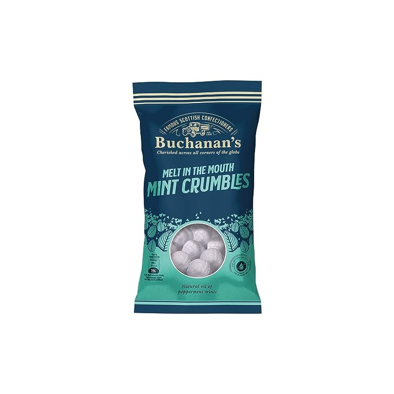Buchanan's Melt in the Mouth Mint Crumbles 140g