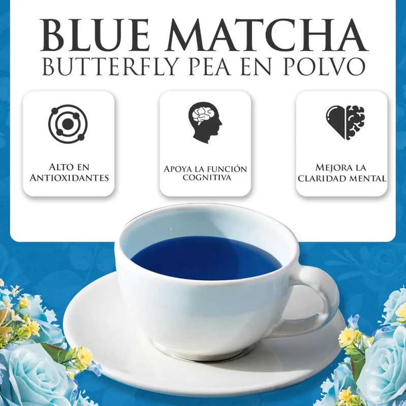 Blue Matcha Azul Butterfly Pea 100g