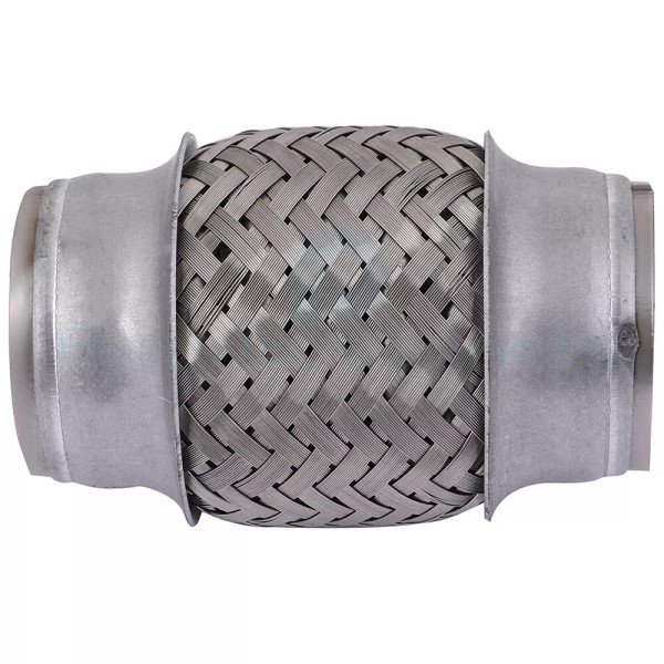 ultimate-components 1.75" x 4" OAL Chrome Stainless Steel Flex Pipe
