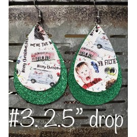 Unbranded Home Alone Christmas Earrings