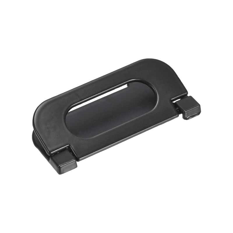 sourcing map Finger Flush Pull Handle 74x34x5mm Rectangle for Drawer