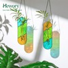 Stained Glass Plant Propagation Hanging: Hewory 2 Pcs Propagation Station