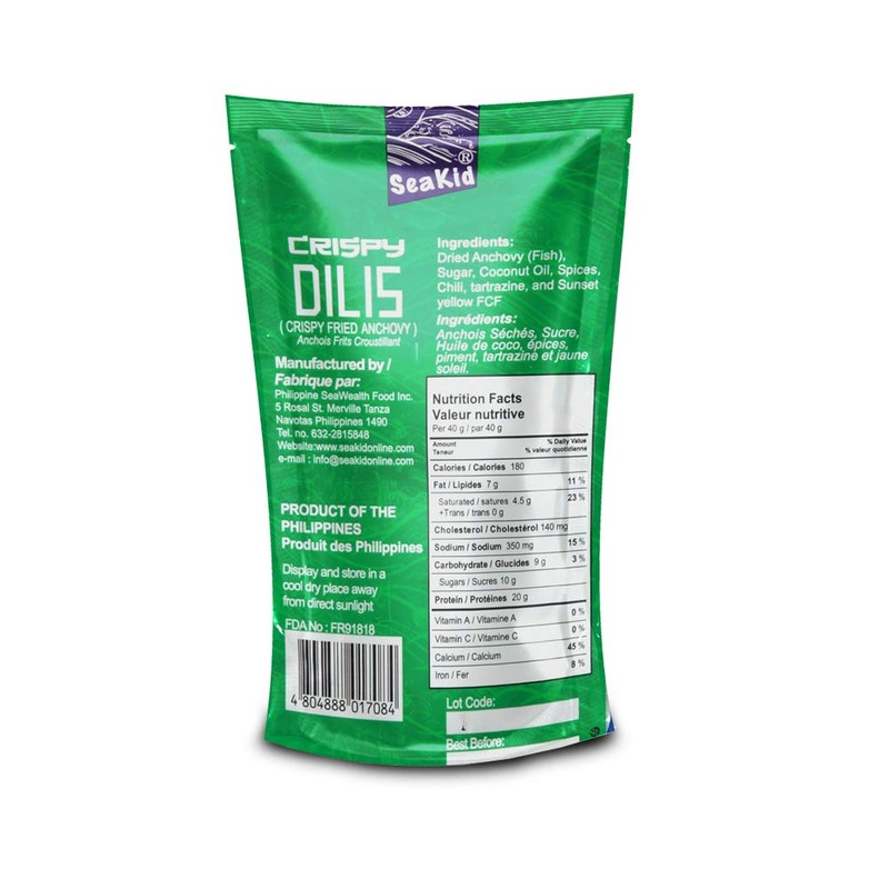 Seakid Crispy Dilis Teriyaki Style - Fried Anchovy Nutricious Snack