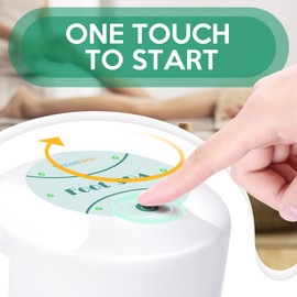 Portable Ionic Detox Foot Bath Machine, Ionic Detox Foot Spa Chi Cleanse with 5 Liners for Home Use Spa Club Salon or Holiday Travel Gift US Stock(Tub not Include)