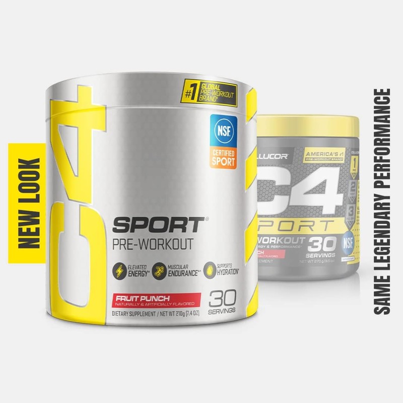 Cellucor C4 Sport Pre Workout Powder Fruit Punch - NSF