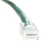 CableWholesale 14 Foot Cat6 Green Ethernet Patch Cable, Bootless, 24AWG