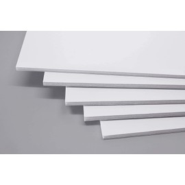 Daler-Rowney Foamboard, Smooth Surface, Pack, 5mm, A4 - 8.3 x 11.7in - 21 x 29.7 cm, Pack, White, 10pcs