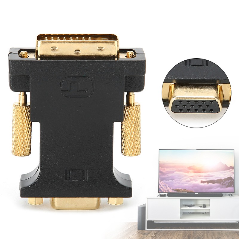 E0401 DVII 24+1 Male to VGA Female Dual Channel with
