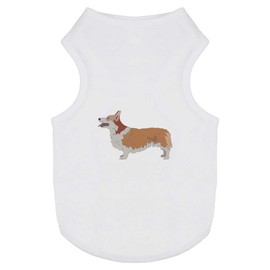 'Corgi' Pet Dog/Cat T-Shirt (PT00096578)