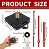 Silent Quartz Clock Mechanism Kit, Replacement Clock Movement, High Torque