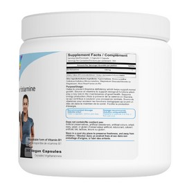 BRONX Benfotiamine 100mg - 360 Vegan Capsules | Value Pack | Bioavailable Form of Vitamin B1 | Nerve Support Supplement | Powder Pills | Bulk Supplement