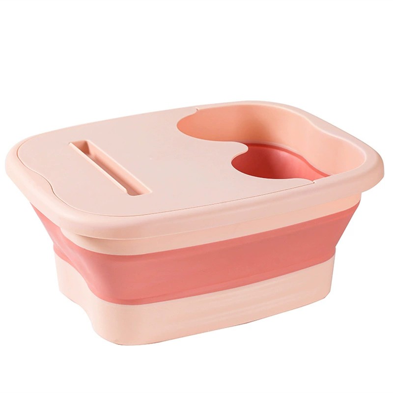 Portable Footbath Massage Bucket Easy To Store Foot Soaking Bath