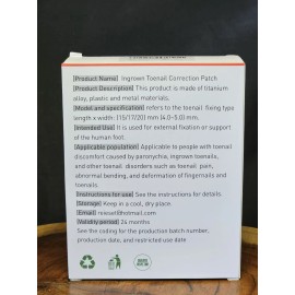REIESET Ingrown Toenail Correction Patch Proven Efficacy 6 PC Set Fixed Type